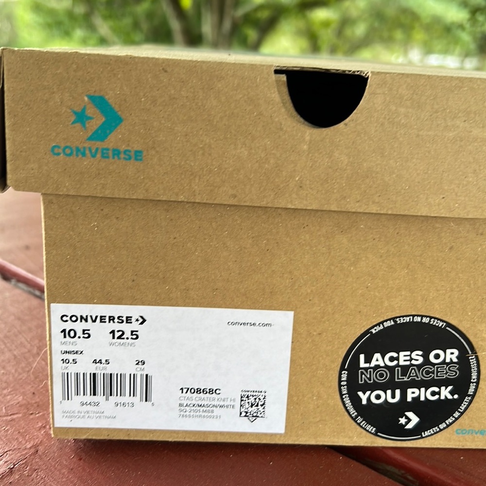 Converse Crater Knit High.  New with box.